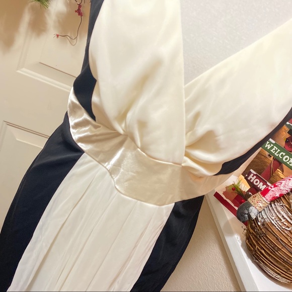 Stunning Ruby Rox Chiffon Strip Long Gown 💕 - Picture 4 of 8